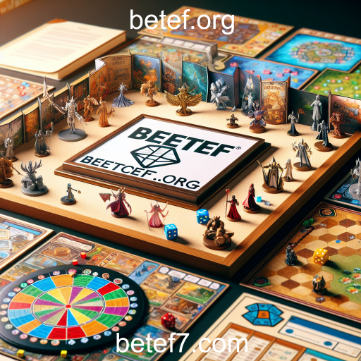 Descubra o Mundo dos Jogos de Tabuleiro no Betef.org